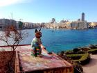 Maltese people love cats so much that they even have a village dedicated to them; this statue is located right in the middle of cat village