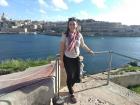I live near a promenade that runs along the sea; here, you can see the capital of Malta (Valletta) in the background