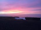 Sunset from my neighborhood of L'Ocean in Rabat