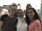 With my first host mother, Nadia, who hosted me and my friend Ana, when we first came to Morocco in 2017