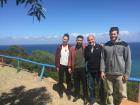 With my dad, brother and our tour guide of Tangier