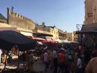 Shopping area of the medina of Meknes