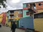 Muchas colores en el barrio La Boca en Buenos Aires