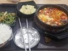 A traditional Korean meal