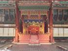 The Joseon king's throne in Gyeongbokgung Palace