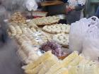 A popular dumpling shop at Namdaemun Night Market