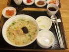 Rice porridge, a comforting meal