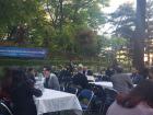 We were invited to dinner at the Yonsei University President's residence