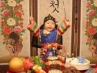 A picture from a Korean Living blog depicting a boy's celebration