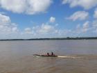 Students heading to the campus on the River Guamá