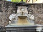 Rome has lots of old fountains. This one is a popular spot to hang out and eat lunch.