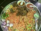 "Nasi Arab" refers to Arabic rice, including the meat and vegetables you see in the picture