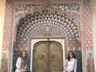 Visiting Jaipur's City Palace with a friend