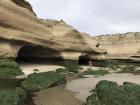 Beach caves at Puerto Pyramides