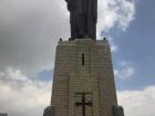 Monument to the Sacred Heart of Jesus shows the importance of the church in Guayaquil