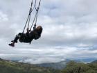 I felt  so free swinging over the rainforest!