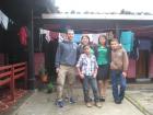 My former homestay family in a typical home in San Cristóbal Verapaz