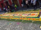 An "alfombra" from another business nearby