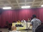 I joined Guatemalan students at a history conference in the University