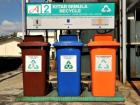 Recycling bins in Malaysia