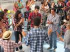 Plaid shirts are another staple at Festa Junina parties