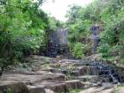 One of the famous waterfalls on the mountain