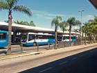 A major bus station in Florianópolis