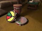 Friends love to play the drums when they come over for parties