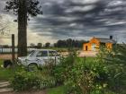 My friend's car on his family farm property, La Estrella (The Star) in the interior