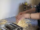 Making pasta from scratch!