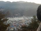 View of my town from the top of the mountain