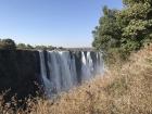 Victoria Falls is known to have the widest waterfall curtain in the world