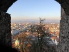 A view from the castle overlooking Ljubljana
