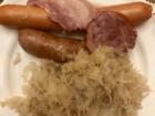 This is how choucroute is served