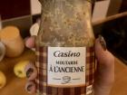 Dijon mustard is eaten with choucroute