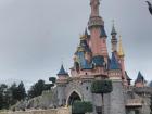 The Castle at DisneyLand Paris is pink and blue because it is Sleeping Beauty's Castle