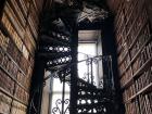 Winding staircases in Trinity's old library... unfortunately, students can't study there anymore!