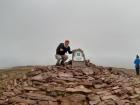 On top of south Wales' highest peak