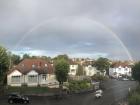 A full rainbow outside my house