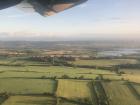 Easy to notice all the countryside when flying in