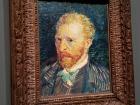 A portrait by Vincent van Gogh in Paris, France