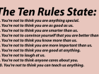 The Laws of Jante (Google Images)