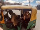 This was my first ride in an auto-rickshaw, or tuktuk!