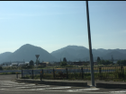 I can see the mountains from almost anywhere I go in Akita; I took this picture from a car