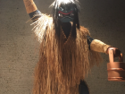 Replica of a man dressed as a namahage