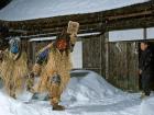 This is a picture from the museum's website with namahage in action on New Year's Eve