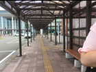 This is a picture I took of the bus terminal outside of Akita Station right after getting off the bus