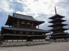 This is the Horyu-ji pagoda and temple
