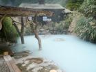 This is Nyuto Onsen, a popular hot spring in Akita