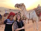 Here I am with a camel and a Bedouin in Wadi Rum